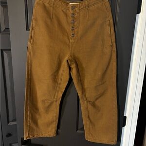 We The Free Osaka Mid Rise Barrel Pants size 28